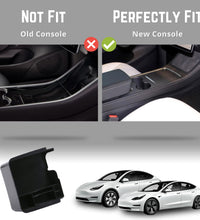 Car Armrest Console Organizer (Tesla)
