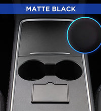 Car Console Sticker (Tesla) - Matte Balck