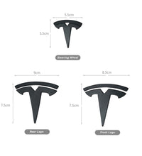 Car Sticker - Tesla Logo x 3