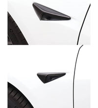 Car Side Camera Covers (Tesla) - Matte Black (2 pca a Pack)