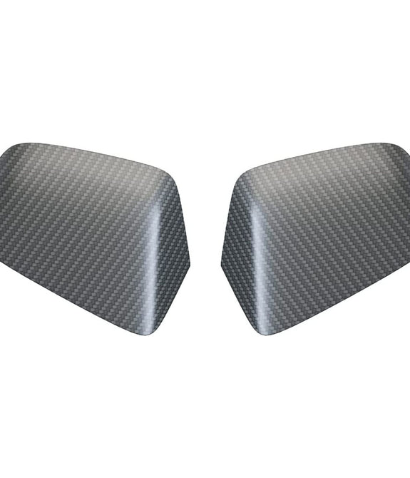 Car Side Mirror Cover (2 pcs a pack) - Tesla - Model Y - Matte Black Carbon