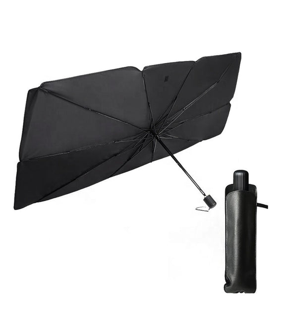 Car Windshield Umbrella - Black