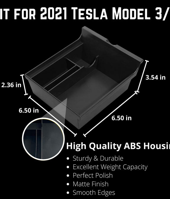 Car Console Organizer (Tesla)