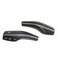 Car Gear Shift Cover (2 pcs a pack) - Tesla - Matte Black Carbon