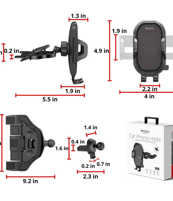 Car Phone Holder (CD Slot)