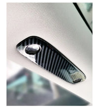 Car Reading Light Cover (2 pcs a Pack) - Tesla - Gloss Black Carbon