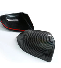 Car Side Mirror Cover (2 pcs a pack) - Tesla - Model Y - Gloss Black Carbon