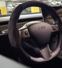 Car Steering Wheel Cover 2 sides - Tesla