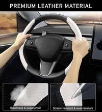 Car Steering Wheel Cover 2 sides - Tesla