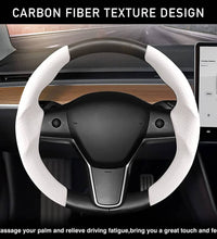 Car Steering Wheel Cover 2 sides - Tesla