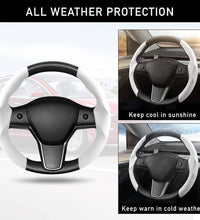 Car Steering Wheel Cover 2 sides - Tesla