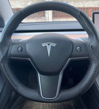 Car Steering Wheel Cover 2 sides - Tesla