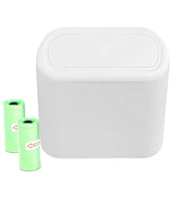 Car Trash Can - White