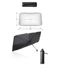 Car Windshield Umbrella - Black