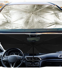 Car Windshield Umbrella - Black