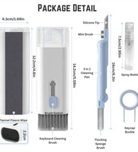 7-in-1 Electronics Cleaner Kit - Blue